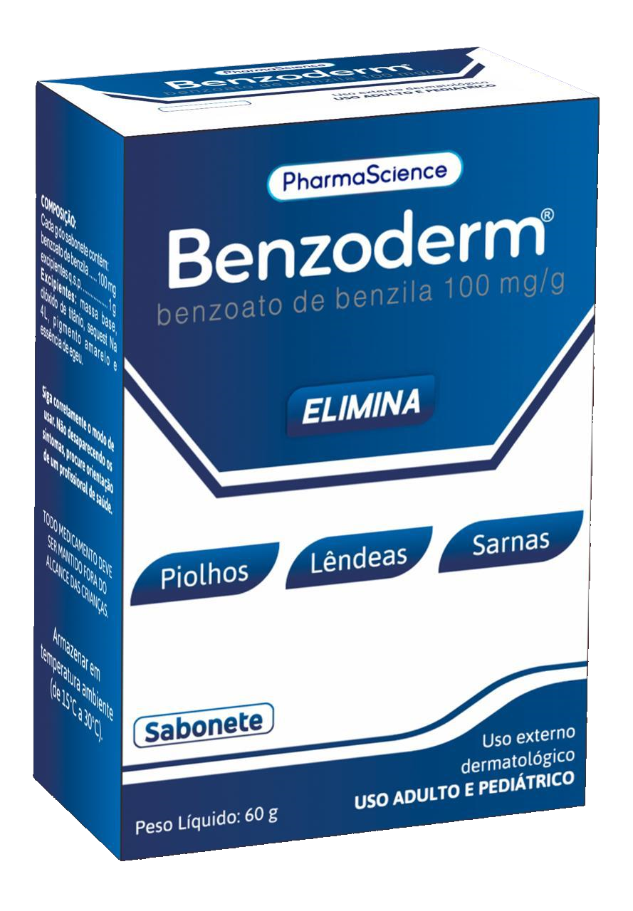 BENZODERME SABONETE 60G