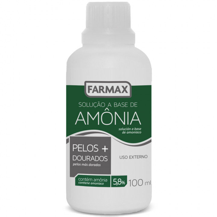 AMONIA SOLUCAO 5,8% 100ML