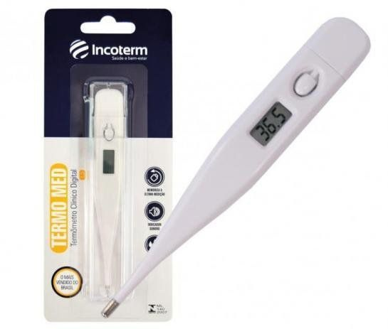 TERM. MED HASTE RIGIDO DIG. BRANCO