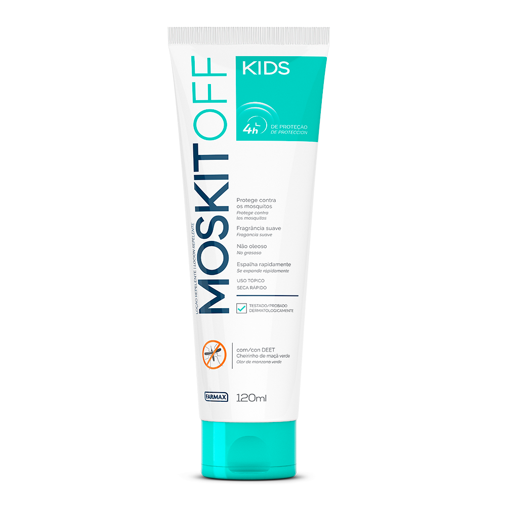 LOCAO REPELENTE MOSKITOFF KIDS 120ML