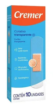 CURATIVO CREMER TRANSPARENTE C/10 UN