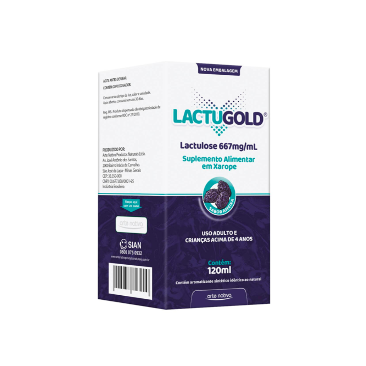 LACTUGOLD AMEIXA 120ML