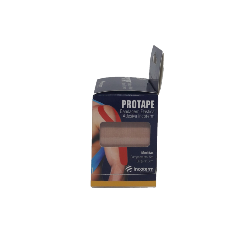 BANDAGEM ELASTICA ADESIVA BEGE 5MX5CM