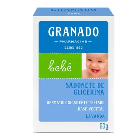 SAB. DE GLIC. BEBE LAVANDA 90G