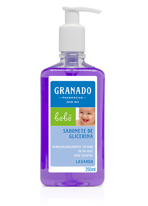 SAB. LIQ. DE GLIC. BEBE LAVANDA 250ML