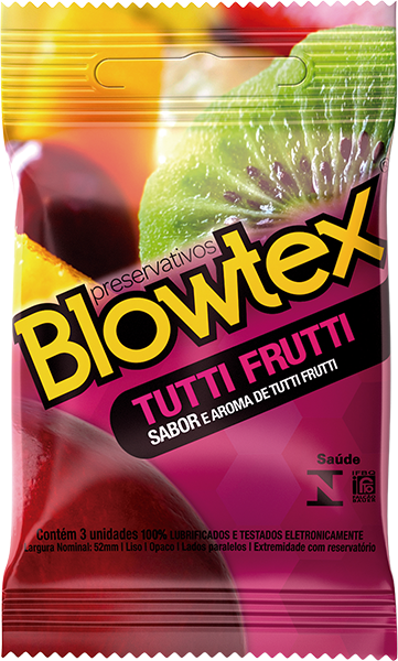 PRESERV. BLOWTEX C/03 LUB. TUTTI FRUTTI