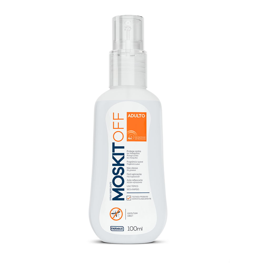 LOCAO REPELENTE MOSKITOFF SPRAY 100ML
