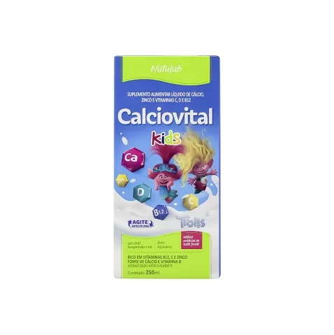 CALCIOVITAL KIDS TROLLS 250ML
