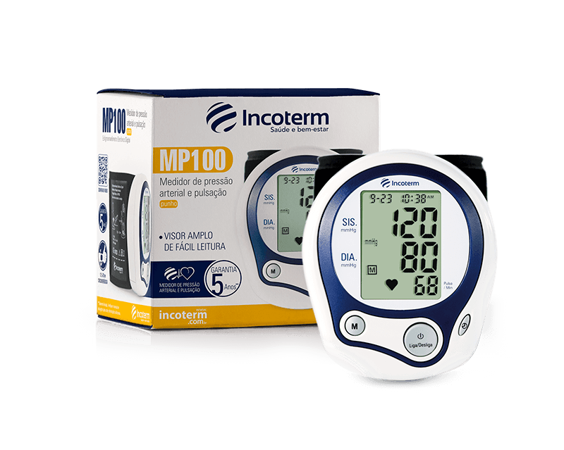 AP.P/PRESSAO ART.DE PULSO DIG. MP100