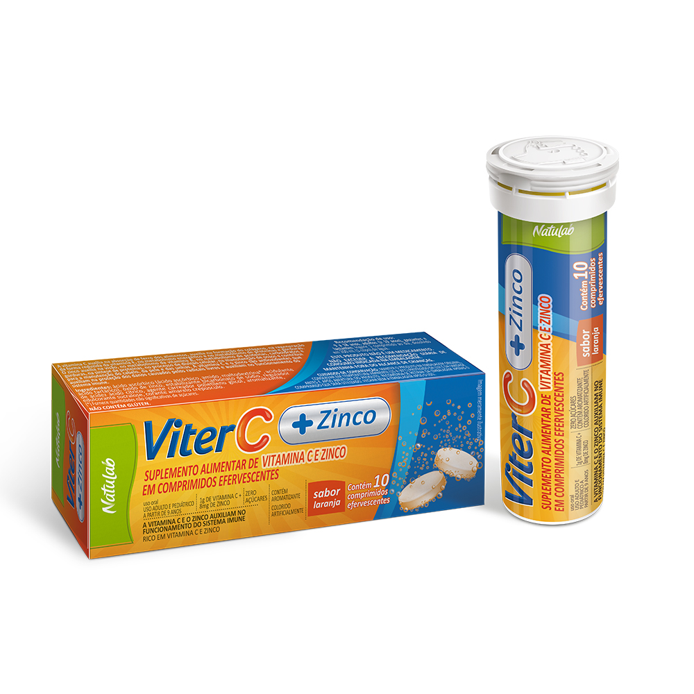 VITER C+ZINCO 1G. C/10 CPR.EFERV.S/AÇUCA