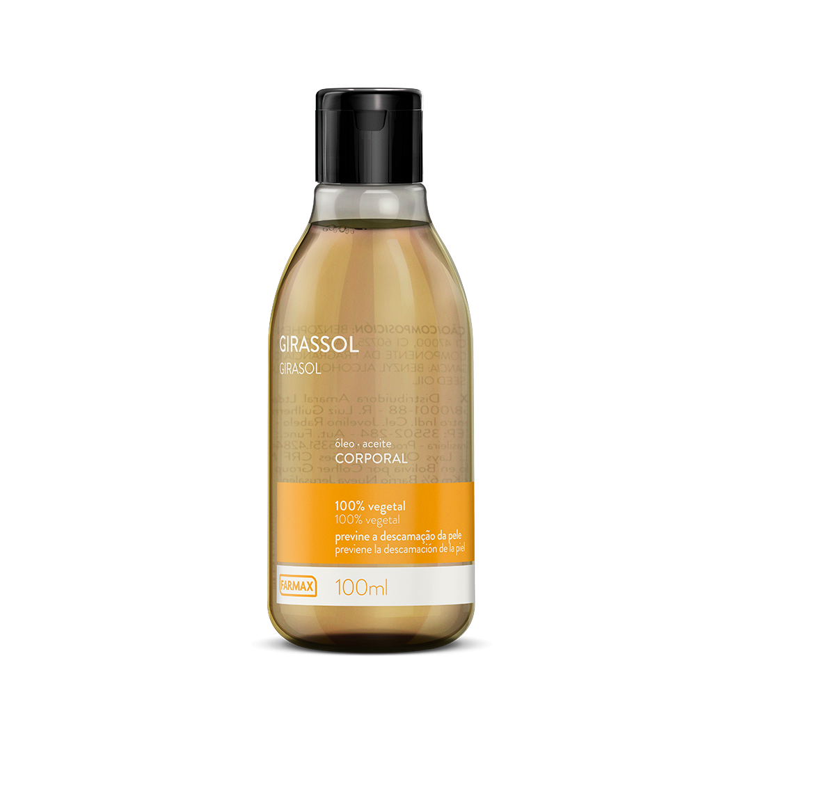 OLEO DE GIRASSOL CORPORAL 100ML