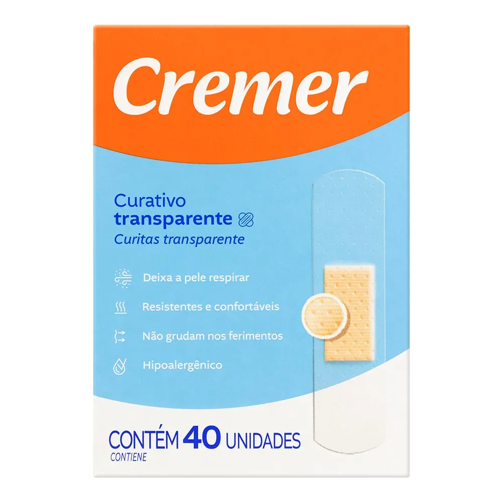 CURATIVO CREMER TRANSPARENTE C/40 UN