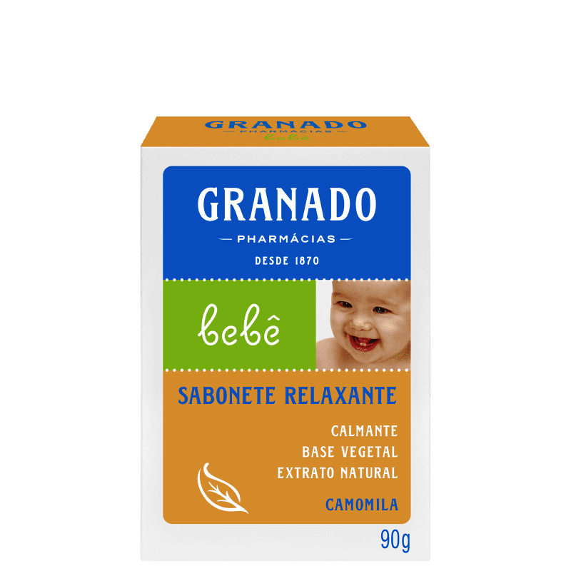 SAB. DE GLIC. BEBE CAMOMILA 90G