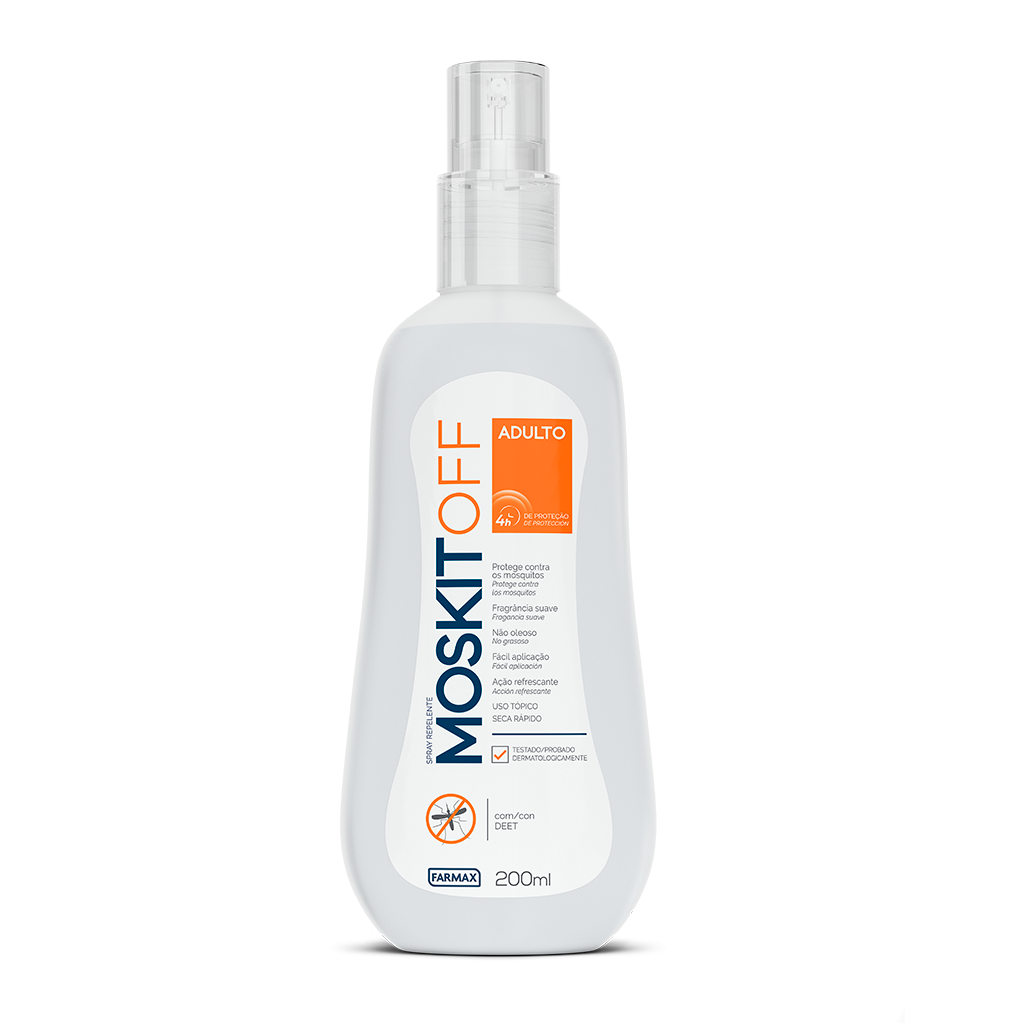 LOCAO REPELENTE MOSKITOFF SPRAY 200ML