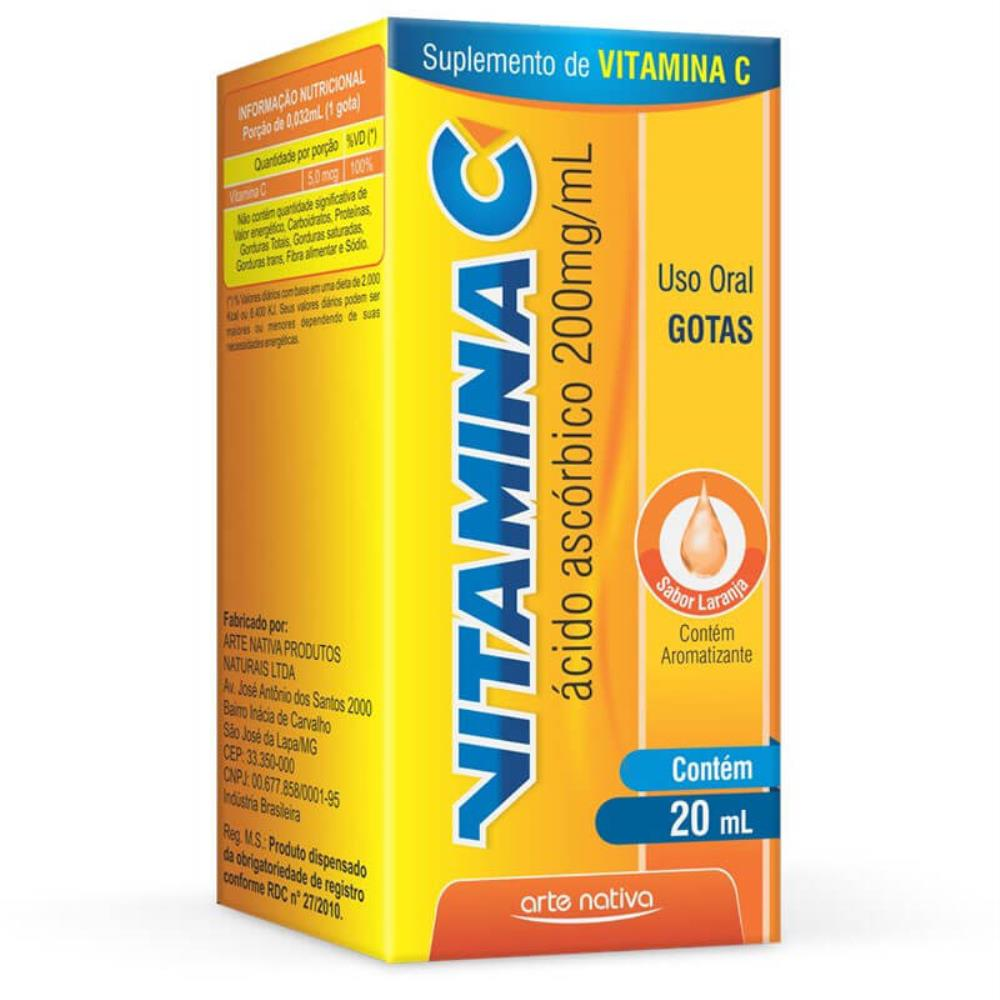VITAMINA C GOTAS 200MG/ML 20ML