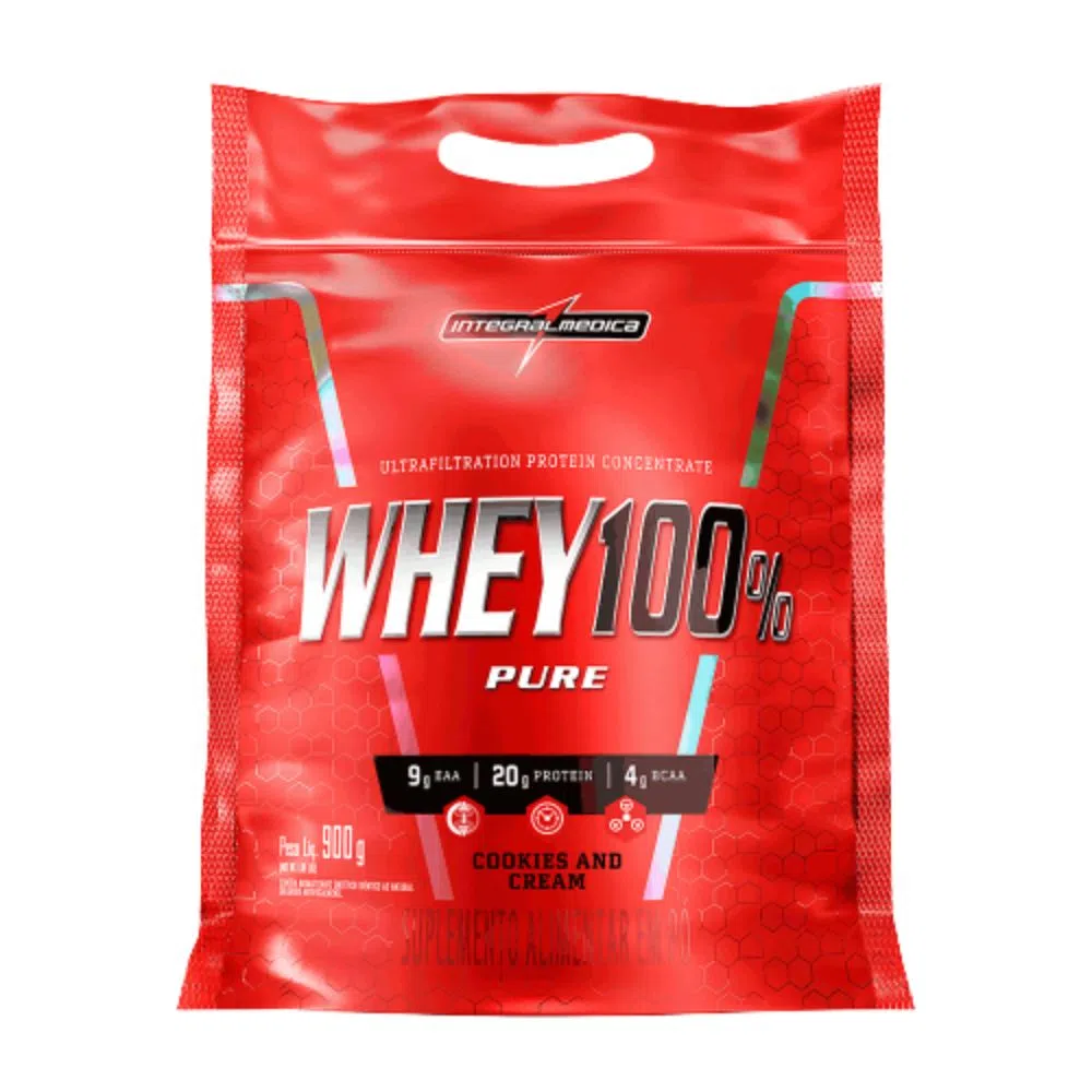 100% PURE WHEY REFIL 900G COOKIES