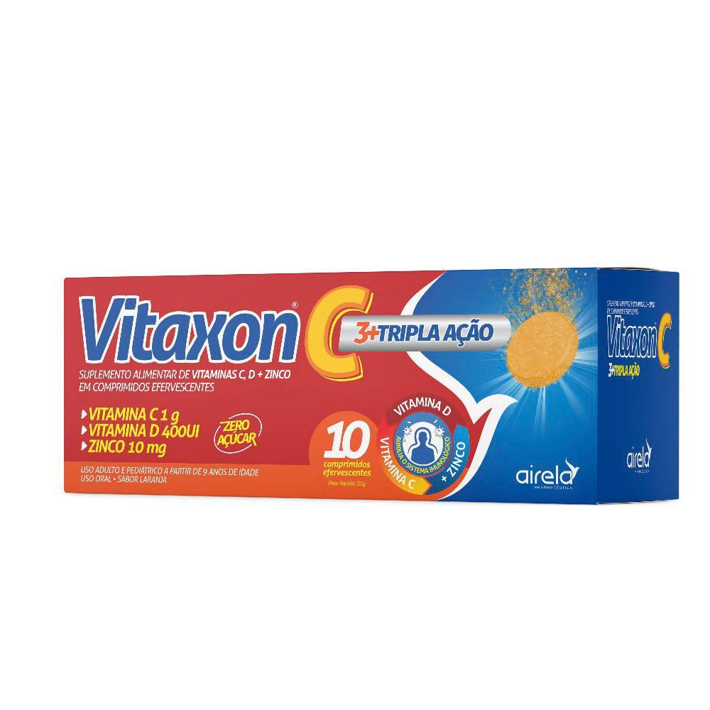 VITAXON C 1G +VIT. D+ZINCO C/10 CPR EFER