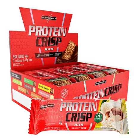 PROTEIN CRISP C/12UN LEITE PO+CR.AVELA