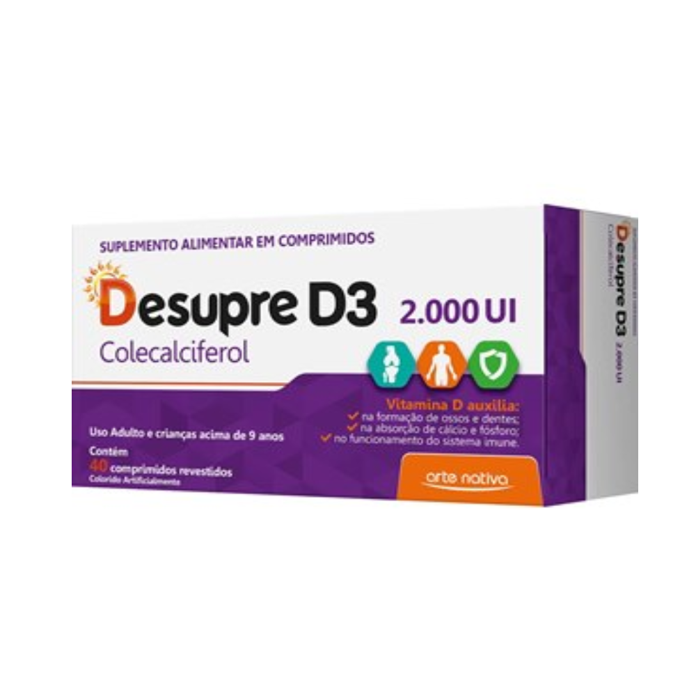 VITAMINA D3 (DESUPRE D3) 2000UI C/40 CPR