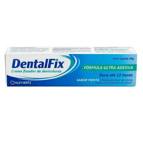 DENTALFIX CR ADESIVO P/DENT. MENTA 20G