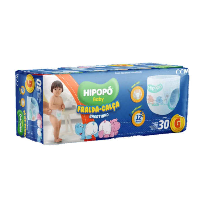 FRALDA HIPOPO BABY CALCA ”G” C/30 UN.