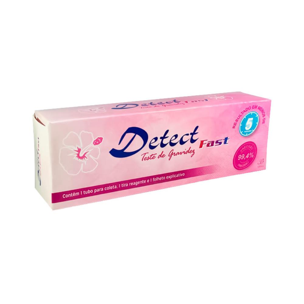 TESTE DE GRAVIDEZ DETECT FAST C/01 KIT