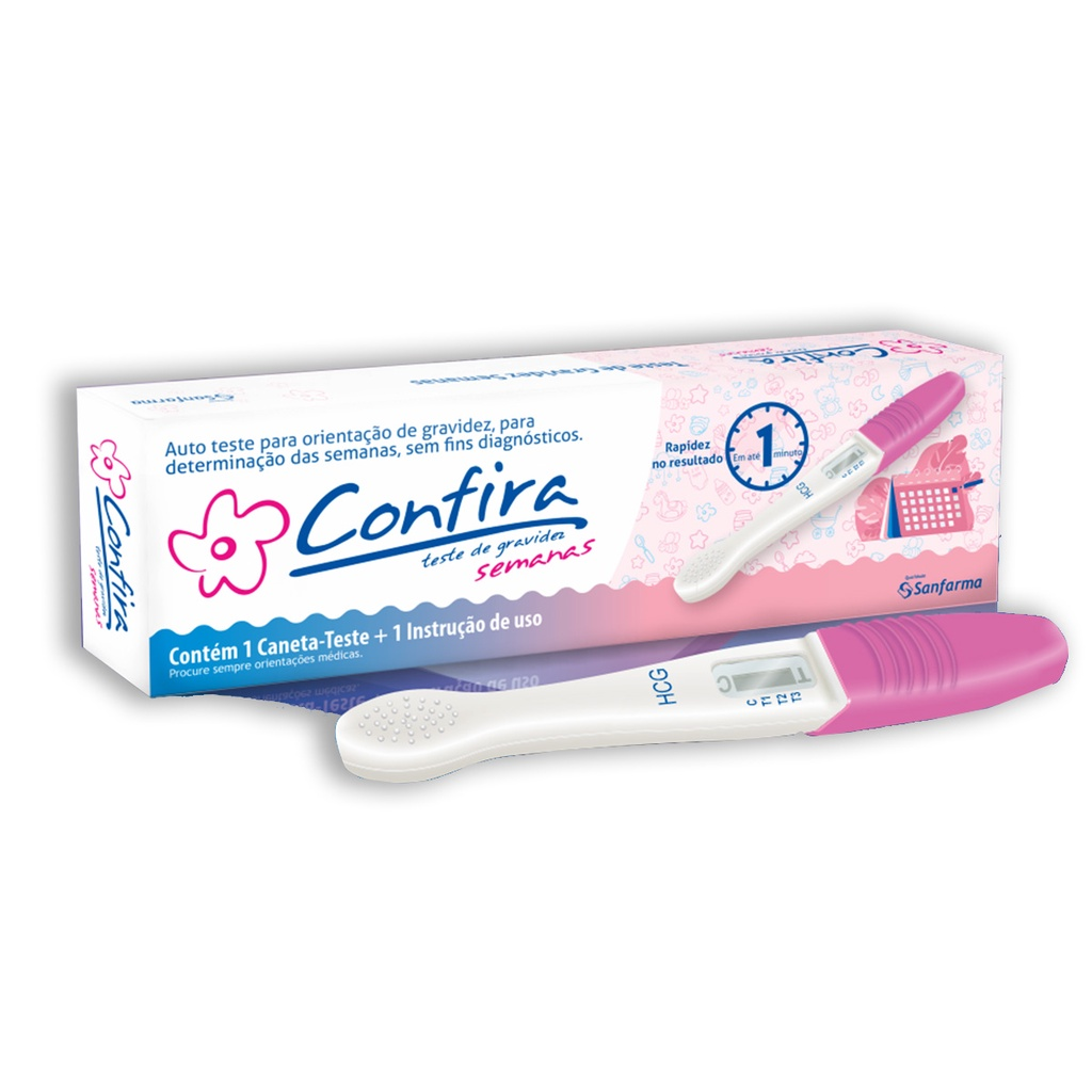 TESTE DE GRAV. CONFIRA SEMANAS C/CANETA