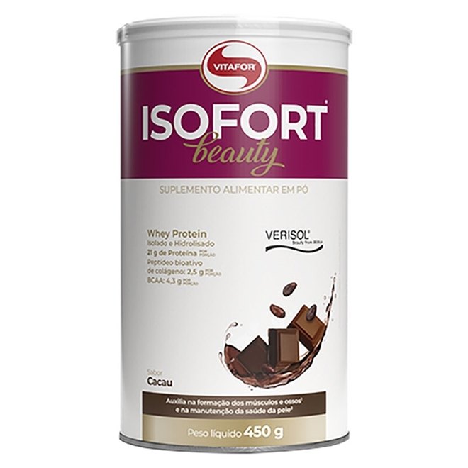 ISOFORT BEAUTY VERISOL 450G CACAU