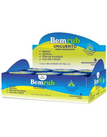 BEMRUB BALSAMO DISPLAY C/12 UN. 12G