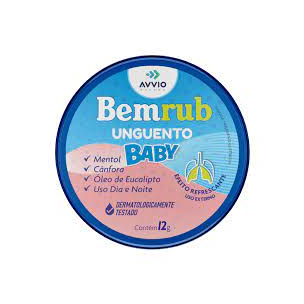 BEMRUB BABY BALSAMO DISPLAY C/12 UN 12G