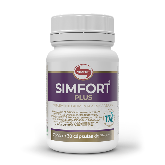 SIMFORT PLUS PROBIOTICO 390MG C/30 CAPS.