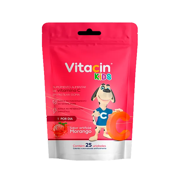 VITACIN KIDS 30MG C/25 GOMAS SABOR MORAN