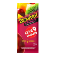 PRESERV. BLOWTEX C/09 LUB. TUTTI-FRUTI