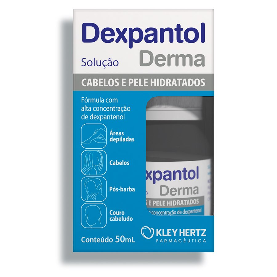 DEXPANTOL DERMA CABELOS E PELE SOL. 50ML