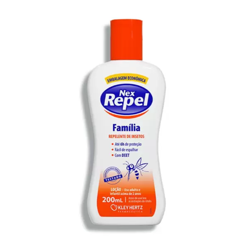 LOCAO REP. NEXREPEL FAMILIA C/DEET 200ML