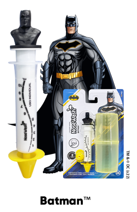 DISPOS. P/LAVA. NASAL 10ML BATMAN C/COPO