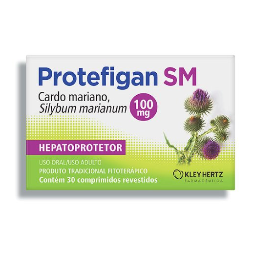 PROTEFIGAN SM 100MG C/30 CPRV