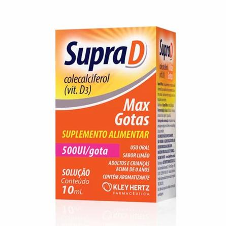 VITAMINA D(SUPRAD) MAX GTS 500UI 10ML