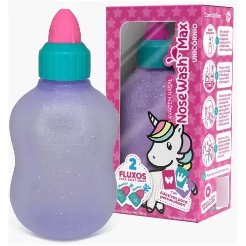 DISP. P/LAVAGEM NASAL 240ML (UNICORNIO)