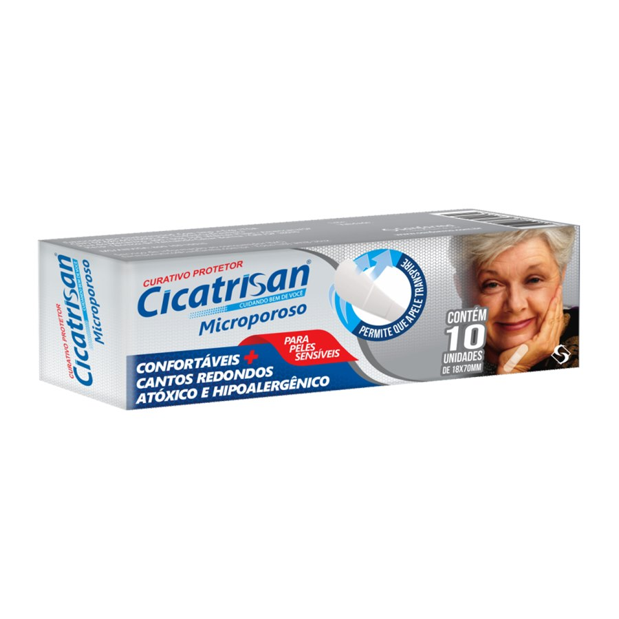 CURATIVO MICROPOROSO CICATRISAN C/10UND