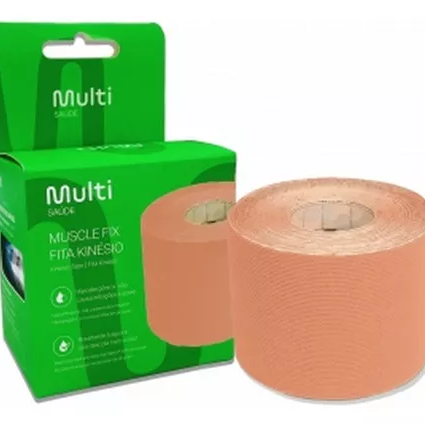 FITA ADESIVA KINESIO 5CMX5M BEGE