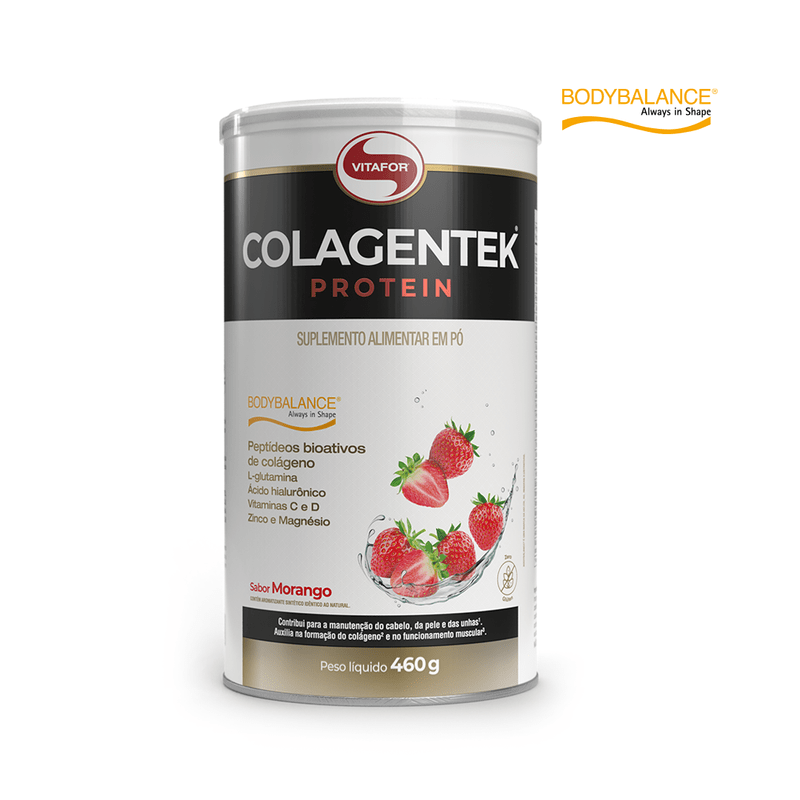 COLAGENTEK PROTEIN 460G S/ MORANGO