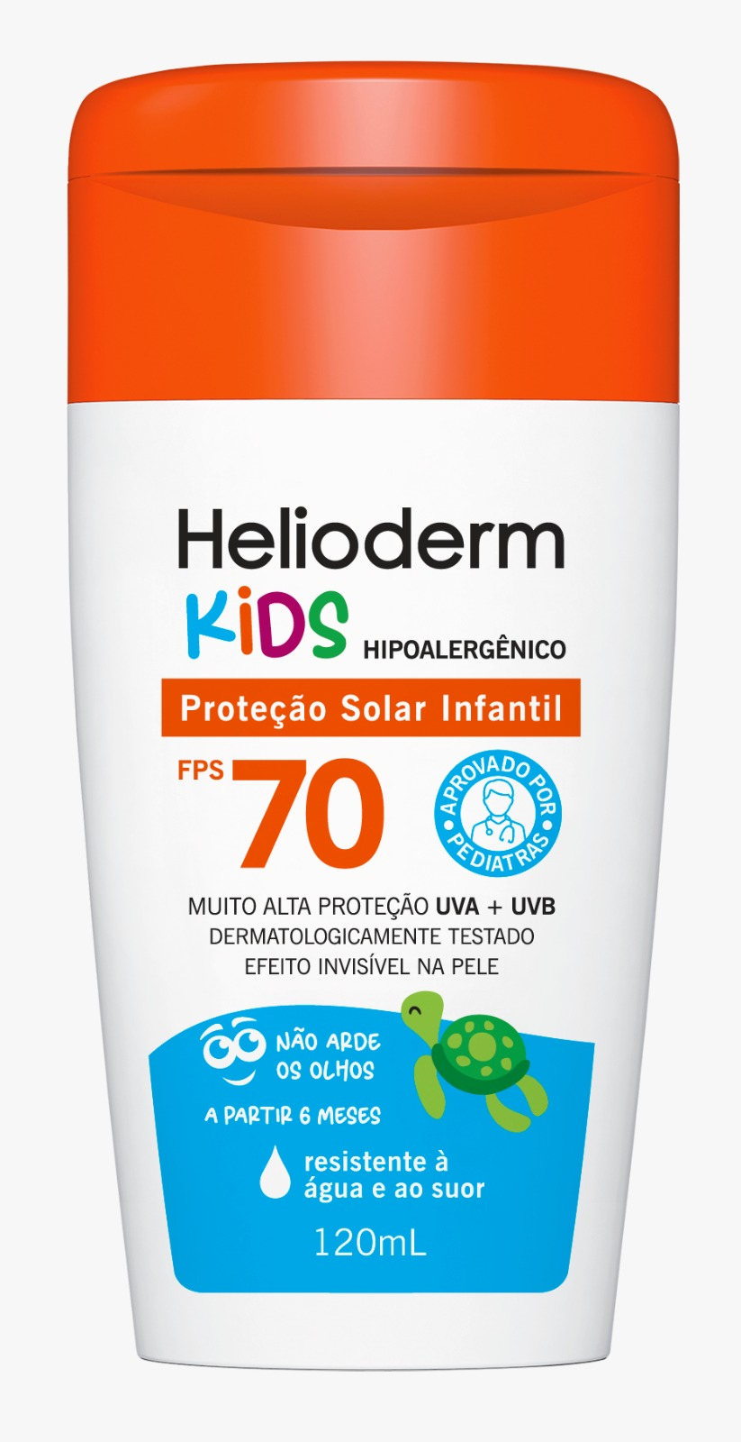 PROTETOR SOL HELIODERM KIDS FPS70 120ML