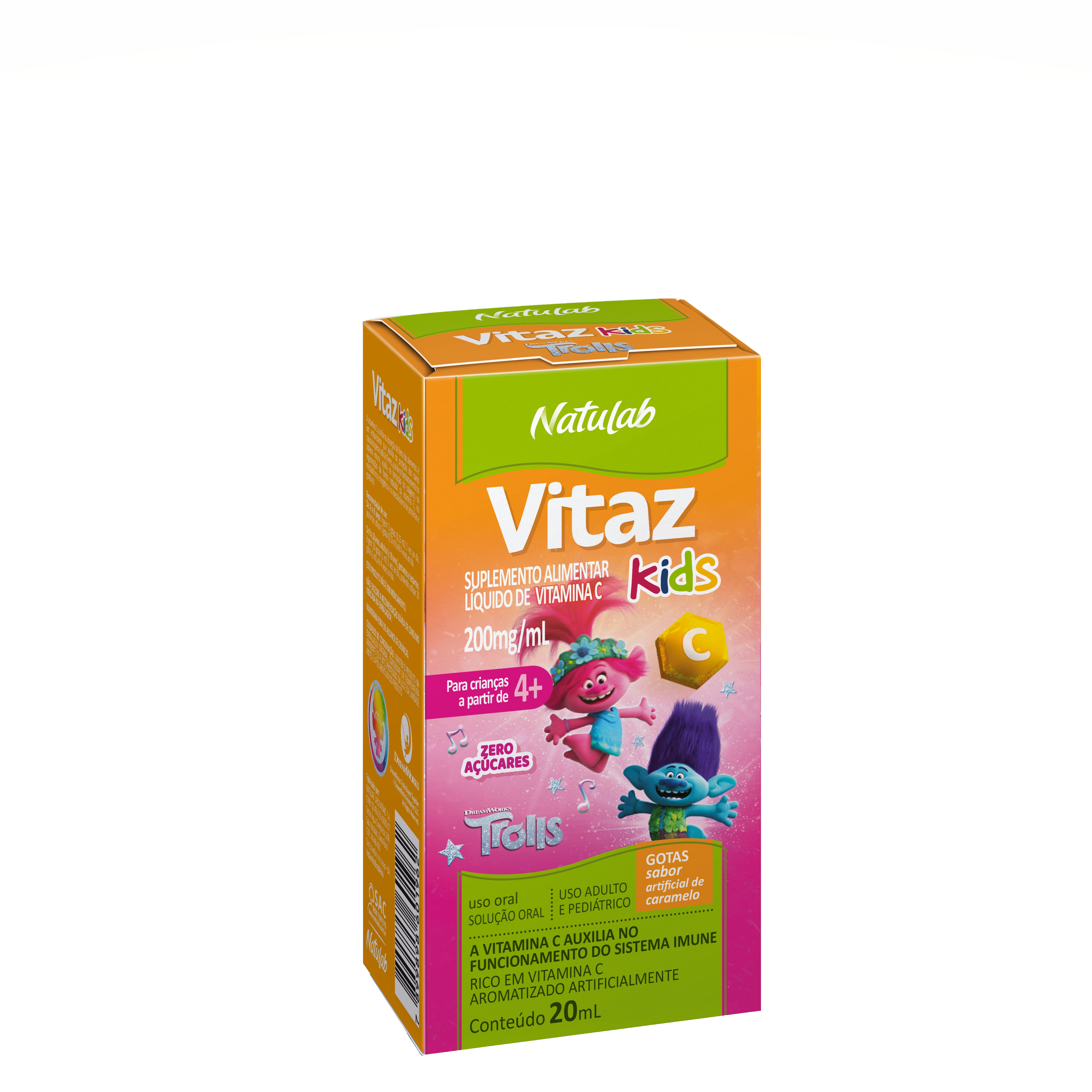 VITAZ C KIDS GTS 20ML TROLLS