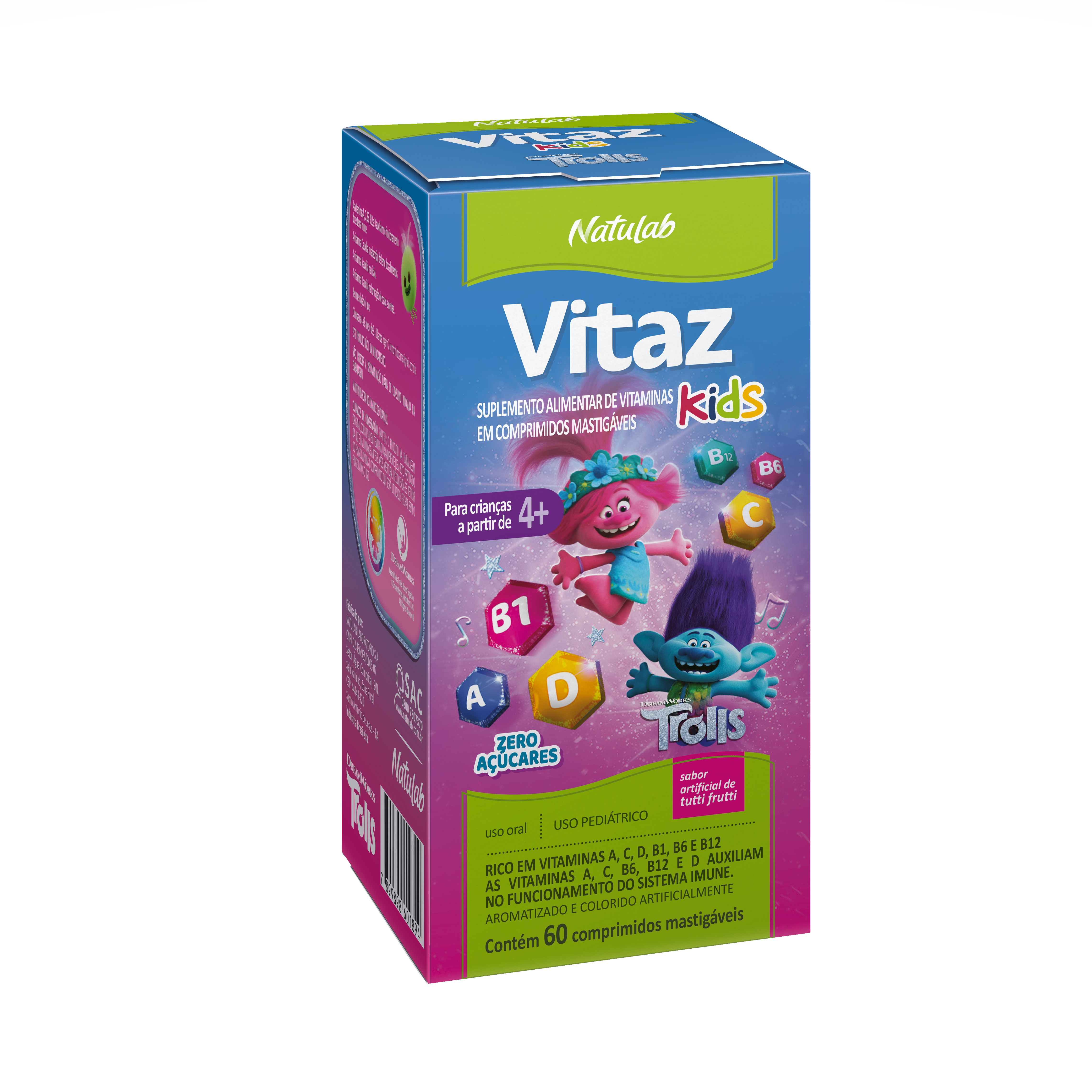 VITAZ KIDS C/60 CPR MAST. TROLLS