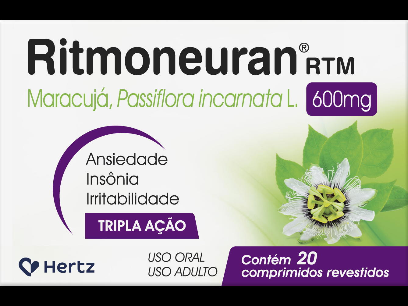 RITMONEURAN RTM 600MG C/20 CPRV