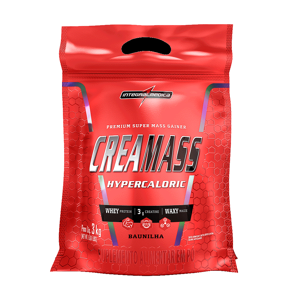 CREAMASS 3KG BAUNILHA