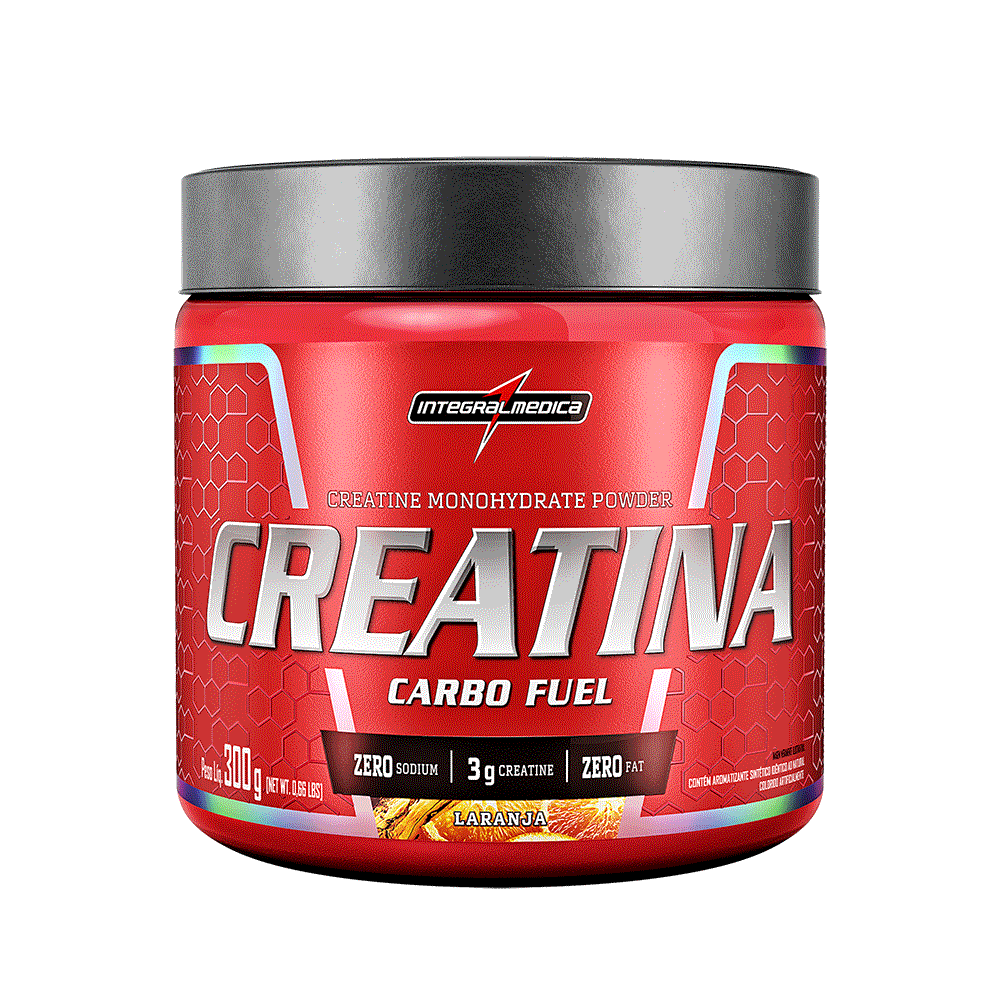 CREATINA CARBO FUEL 300G LARANJA