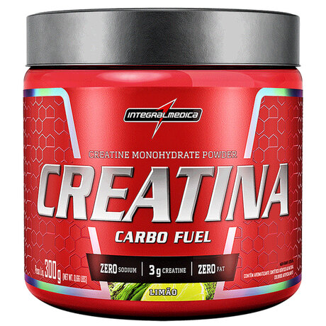 CREATINA CARBO FUEL 300G LIMAO