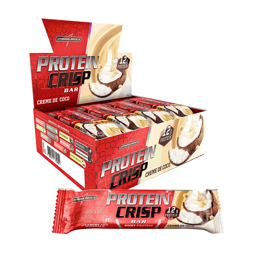 PROTEIN CRISP DISPLAY C/12UN. CREME COCO